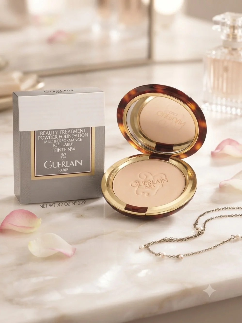 Guerlain Beauty Treatment Powder Foundation - Light Beige (Teinte N°4)